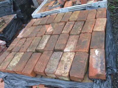 4 x Pallets of Reclaimed Bricks  - 4