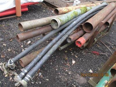 2 x Stillages of Steel Pipe - 3