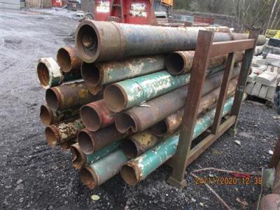 2 x Stillages of Steel Pipe - 5