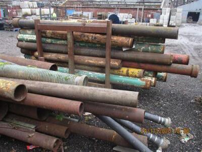 2 x Stillages of Steel Pipe - 6