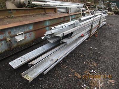 Qty of Galvanised Steel Lengths + Stillage - 3