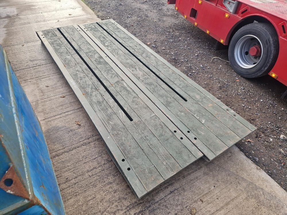 Tank Front Ramp Pair 10ft x 2ft Heavy Duty Aluminium Ex Army Tank Ramps | Malcolm Harrison
