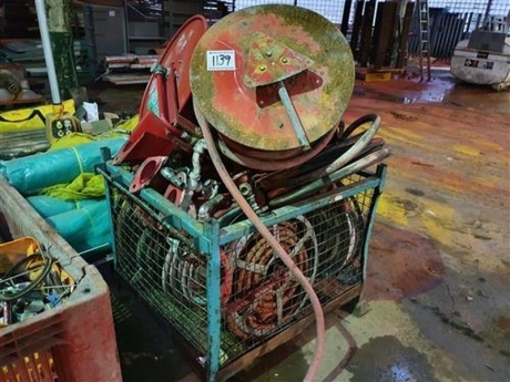 Qty of Hose Reels, Hoses + Stillage