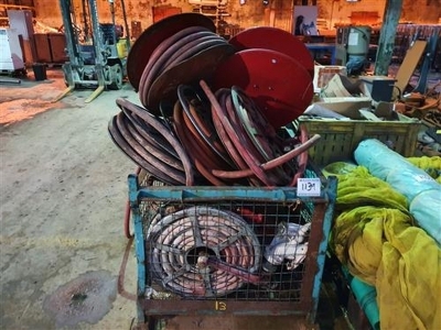 Qty of Hose Reels, Hoses + Stillage - 2