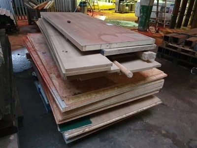 Qty of Misc Timber inc Chip Board - 2