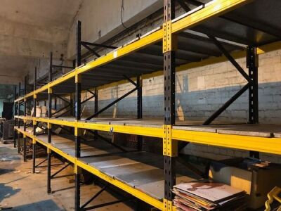 Pallet Rack and Contents, 7 Bays 