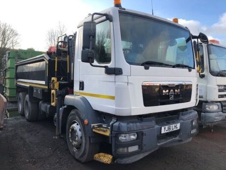 2011 MAN TGM 26 290 6x4 Grab Loader