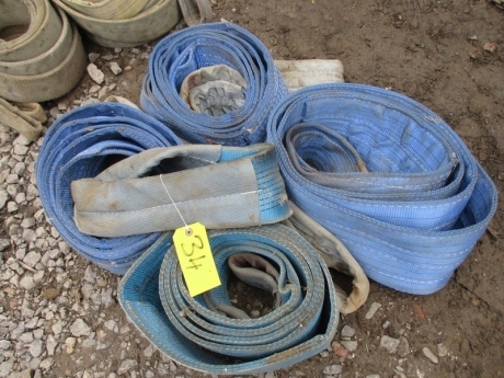 4 x Lifting Slings, 8 Ton Capacity