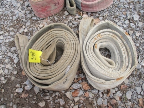 2 x Lifting Slings, 4 Ton Capacity