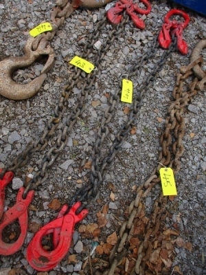 1m 7.5 Ton 2 Leg Lifting Chain c/w Shorteners