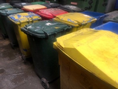 Qty of Wheelie Bins + Dustbins - 3