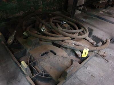 Qty of Hydraulic Hoses, Rollers, Pins - 3