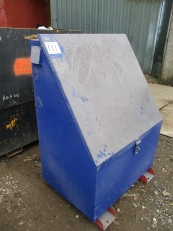 Forklift Mount Steel Storage Box