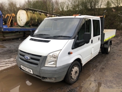 2012 Ford Transit Crew Cab Dropside Tipper - 2