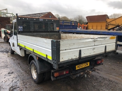 2012 Ford Transit Crew Cab Dropside Tipper - 6