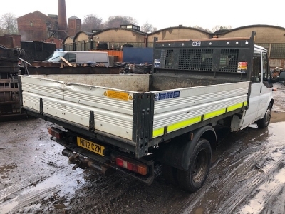 2012 Ford Transit Crew Cab Dropside Tipper - 7