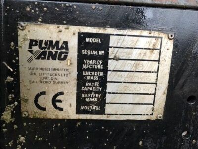 1998 Puma Yang FD20 Forklift - 7