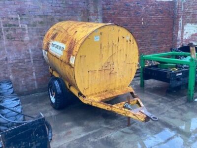 2250 Litre Drawbar Bunded Fuel Tank