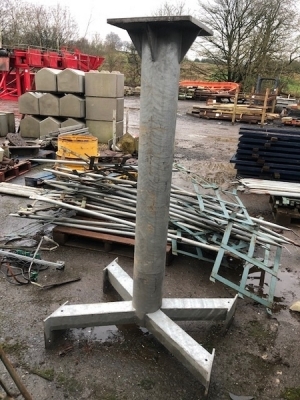 Galvanised Steel Support Column - 4