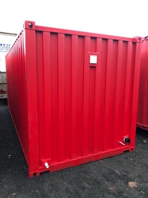 Unused 20ft Sleeper Bin c/w Shower + Toilet