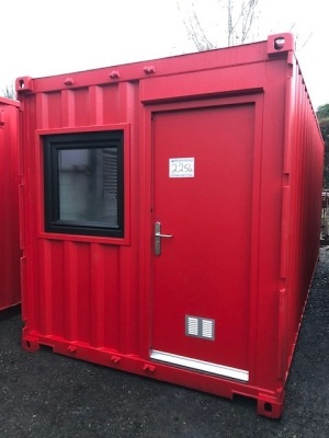 Unused 20ft Sleeper Bin c/w Shower + Toilet