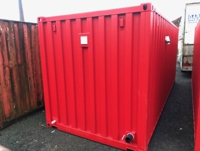 Unused 20ft Sleeper Bin c/w Shower + Toilet - 3