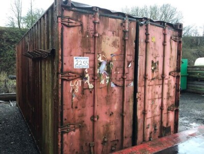 20ft Site Container