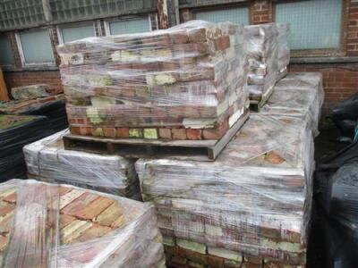 19 x Pallets of Reclaimed Bricks