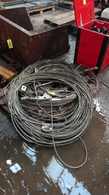 Qty of Steel Cables c/w Tensioners