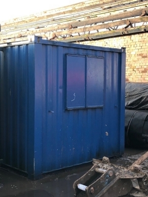 20ft Anti Vandal Jack Leg Site Office