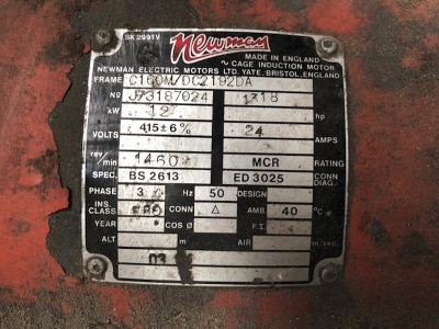 Compair Broomwade Compressor, 3 Phase - 4