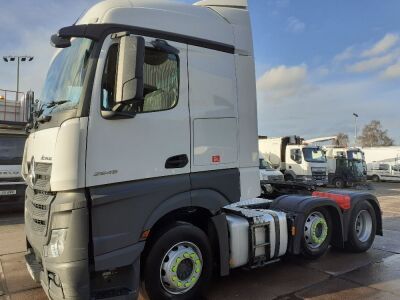 2018 Mercedes Actros 2545 6x2 Midlift Unit 