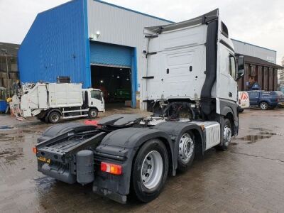 2018 Mercedes Actros 2545 6x2 Midlift Unit  - 4