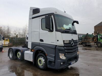 2018 Mercedes Actros 2545 6x2 Midlift Unit  - 2