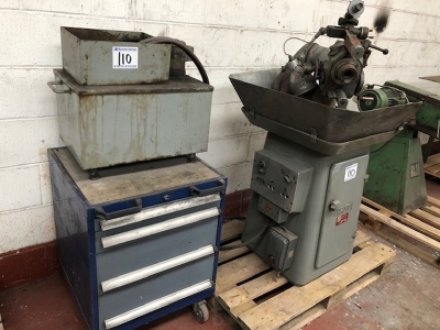 Christen Grinder c/w Fluid Tank & Tool Store