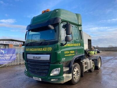 2014 DAF CF440 6x2 Mini Midlift Tractor Unit