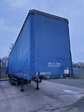 1994 Montracon Triaxle Curtainside Trailer