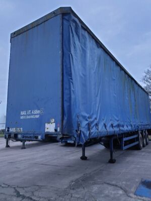 1994 Montracon Triaxle Curtainside Trailer - 2