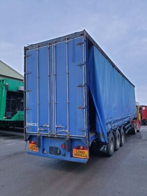 1994 Montracon Triaxle Curtainside Trailer - 4