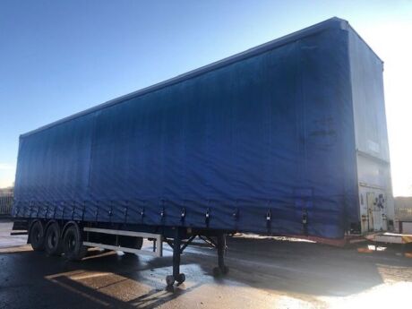 2001 M+G Triaxle Curtainside Trailer