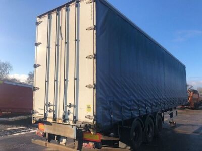 2001 M+G Triaxle Curtainside Trailer - 5