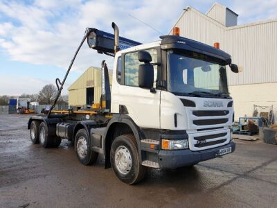 2014 Scania P360 8x4 Hook Loader