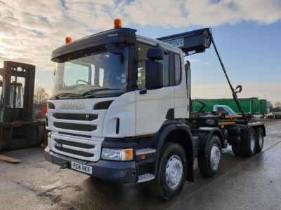 2014 Scania P360 8x4 Hook Loader - 2