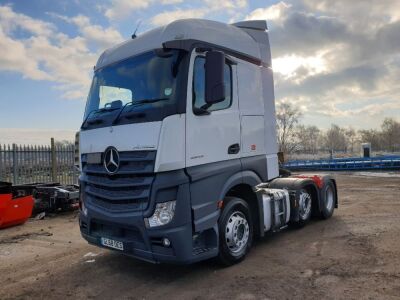 2018 Mercedes Actros 2545 6x2 Midlift Tractor Unit - 2