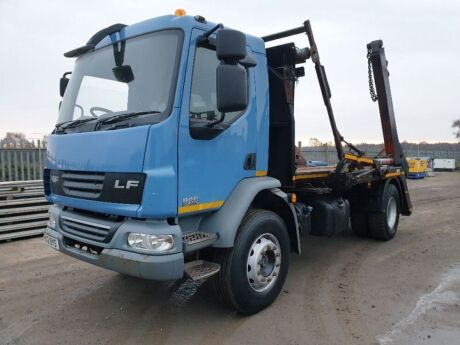 2012 DAF LF55 220 4x2 Skip Loader