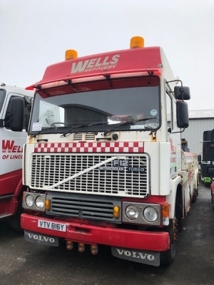 1982 VOLVO F12 6x4 120 ton Heavy Underlift Rotator