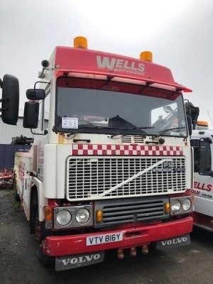 1982 VOLVO F12 6x4 120 ton Heavy Underlift Rotator - 2