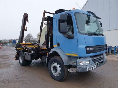 2012 DAF LF55 220 4x2 Skip Loader - 2