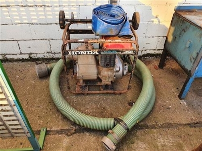 Honda Diesel Portable Pump and Hoses