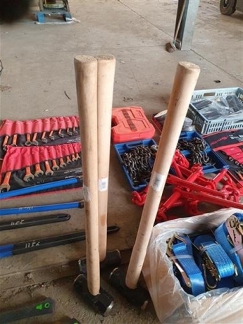 3 x Large Sledge Hammers